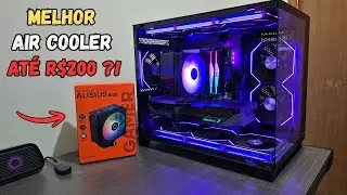 AIR COOLER HUSKY ALISIUS 500 - UNBOXING, INSTALAÇÃO E TESTES