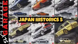 Hot Wheels Car Culture: Japan Historics 5 (2025) &ndash; Quick Preview