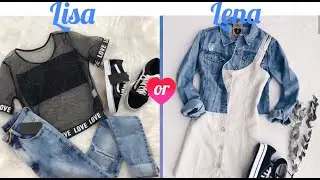 DENIM OUTFIT MIX N MATCH 💖 [ LISA OR LENA ]