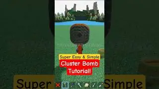 Roblox Build a Boat for Treasure Super Easy & Simple Tutorial Cheap Cluster Bomb #roblox #babft
