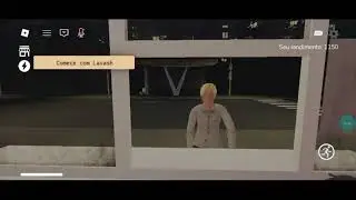 Dan&ccedil;arina no quiosque Sharwarma kkk
