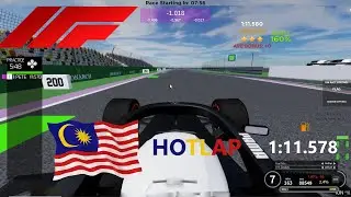 1:11.578 Malaysia Hotlap | ION FORMULA RACING 2023 | ROBLOX