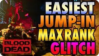 BO4 Zombie Glitches: Easiest Jump-In Max Rank Glitch BOTD - Black Ops 4 Zombie Glitches