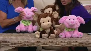 Cuddle Barn Animated Plush Friend with Music on QVC