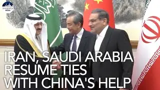 Saudi Arabia and Iran restore ties, with China's help. Watch the scene of trilateral talks