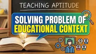 Solving problem of educational context in odia | Odisha bed entrance exam 2026 | Teaching aptitude 