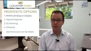 LOCATOR FIXED Restorative & Prosthetic Bridge Options - What Type of Teeth and Design Can be Used?
