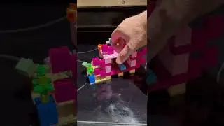 LEGO Minecraft: Домик аксолотля #lego #minecraft #axolotl