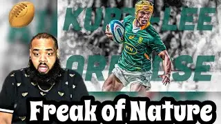 AMERICAN REACTS to Kurt-Lee Arendse Is A Freak Of Nature | Fast Rugby Beast 🏉