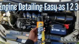 HOW TO CLEAN YOUR ENGINE - NO WATER NO SCRUBBING