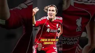 Chiesa wants to stay at Liverpool #shorts #chiesa #liverpoolfc #fredericochiesa