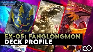 EX-05: FanglongMon Devas Deck Profile! (Digimon Card Game)