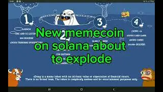 Doug the duck memecoin on solana about to explode #shorts #trending #bitcoin #crypto #memcoin