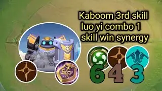 Kaboom 3rd skill Elementalist 1 hit all deleted combo