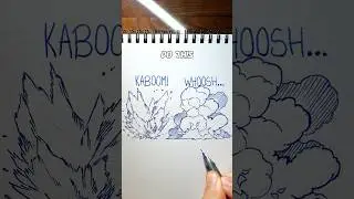 ✨Explosion drawing tutorial EasyPeasy✨#howtodraw