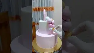 Two tier beautiful cake decorating ideas cake tutorial for beginners 