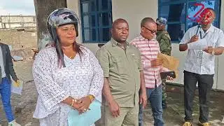 Assainissement à #Goma : une moto et des primes remises aux chefs de quartiers   @7uneinfos729 #Goma
