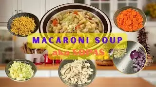 MACARONI SOUP aka SOPAS   #FilipinoSopas #MacaroniSoup  #@OceanHeap #HomeCooking #FilipinoCuisine