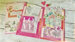 Ephemera/Sticker Storage Folder Happy Mail Idea (Use Your Scraps!)