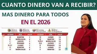 💵 Adultos Mayores Felices: Revelan Cu&aacute;nto Dinero Se Pagar&aacute; en la Pensi&oacute;n Bienestar 2026