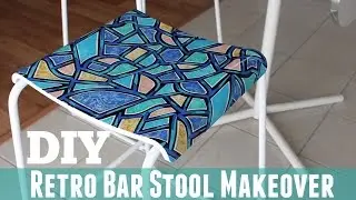 DIY - Retro Bar Stool Makeover