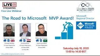 The Road to Microsoft MVP Award!