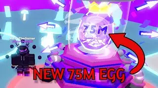 Trying to get the best 75M pet in clicker simulator, and this is what I got...