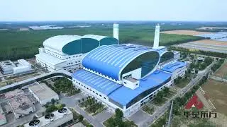 The flue gas cleaning project of Zhangqiu solid waste incineration power generation Project of Jinan