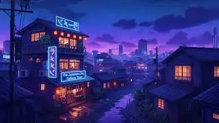 📚 Study & Sleep Lofi ☕ | Chill Hip-Hop Beats 🎧 | Rainy Night Ambience 🌧️