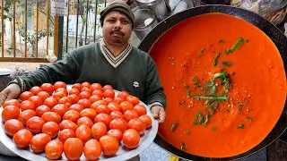 मेरे ढाबे की टमाटर का सूप रेसिपी - टोमेटो सूप की ये सवादिष्ट रेसिपी कैसे बनाते हैं