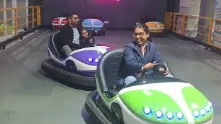 Vrinda ne chalai bumper car with dady and bhua