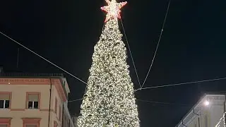 evening walk at Rimini  Italy