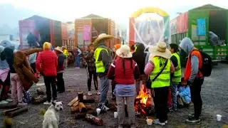 👣Peregrinaci&oacute;n A Pie De Sn Hip&oacute;lito Xochiltenango🛕 Tepeaca A La Bas&iacute;lica De Guadalupe Febrero 2023