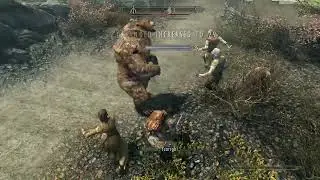 Skyrim Temba Wide Arms hate bears but can't defend Ivarstead against them lmao