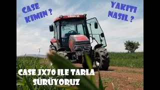 Case jx70 ile Tarla S&uuml;r&uuml;yoruz - Yakıtı Nasıl ? - Debriyaja ne oldu ? - Artık intromuz var 😎😎😎