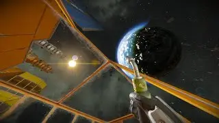 Space Engineers Моя Лунная база
