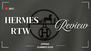 A Very Unique Hermes RTW piece from their Spring / Summer 2025 Collection