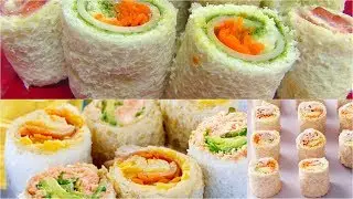 Sandwich Rollups or Pinwheels - Bread Sushi - Kid's Video Recipes - Perfect Summer Recipe