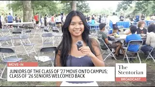 Meeting the NCSSM Class of '27 Juniors at the 2025 Welcome Picnic