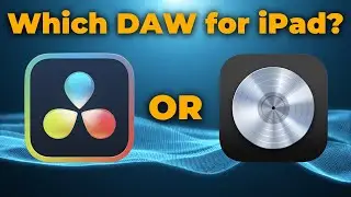 Finding the best DAW for Voiceover on an iPad.  DaVinci Resolve or Logic Pro?