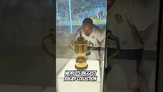 World&rsquo;s Biggest Rugby Collection 🏉 #Rugby #TheRugbyGuy