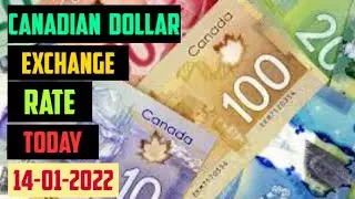 CANADIAN DOLLAR EXCHANGE RATES TODAY 14 JANUARY 2022 CORPORATE FINANCE NEWS