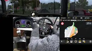 ユーロトラックシミュレーター２　ProMods　スペインのビーゴからポルトガルのコインブラまで走る　 NO169