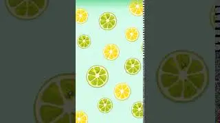Fresh fruit party Animated