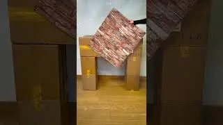 Chimenea de cart&oacute;n para Navidad: DIY festivo y creativo 📦🎄