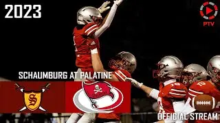 Palatine vs Schaumburg: Varsity Football
