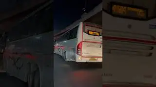 APSRTC Amaravati - flight on road Volvo b9r Mukti axle 2*2 pushback semi sleeper ongole #bus#youtube