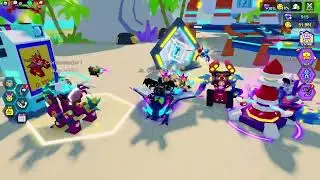 Bot Clash Simulator - Defeating all bosses in tropical Island