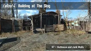 Fallout 4 - Building at The Slog 07 (Outhouse and Junk Walls)