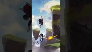 Red Raptor Clip in brawhalla #brawlhalla #brawlhallaclips